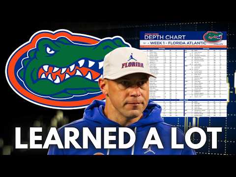 We KNOW A LOT More About Gators Football After Jon Sumrall Put Out FIRST Depth Chart...