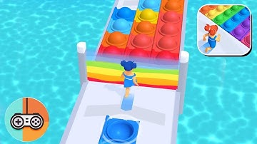 Join blob clash 3d - all levels gameplay Android and ios game mobile game max level new update