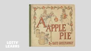 A APPLE PIE | Classic picture book | Let&#39;s read together! | LOTTY LEARNS