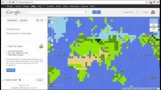 Google Maps в 8bit-ов режим