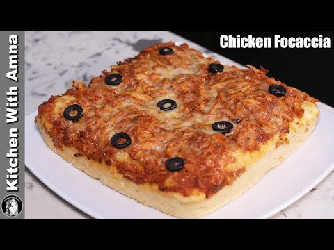 chicken-focaccia-bread-recipe-without-oven-|-chicken-bread-without-oven-|-kitchen-with-amna