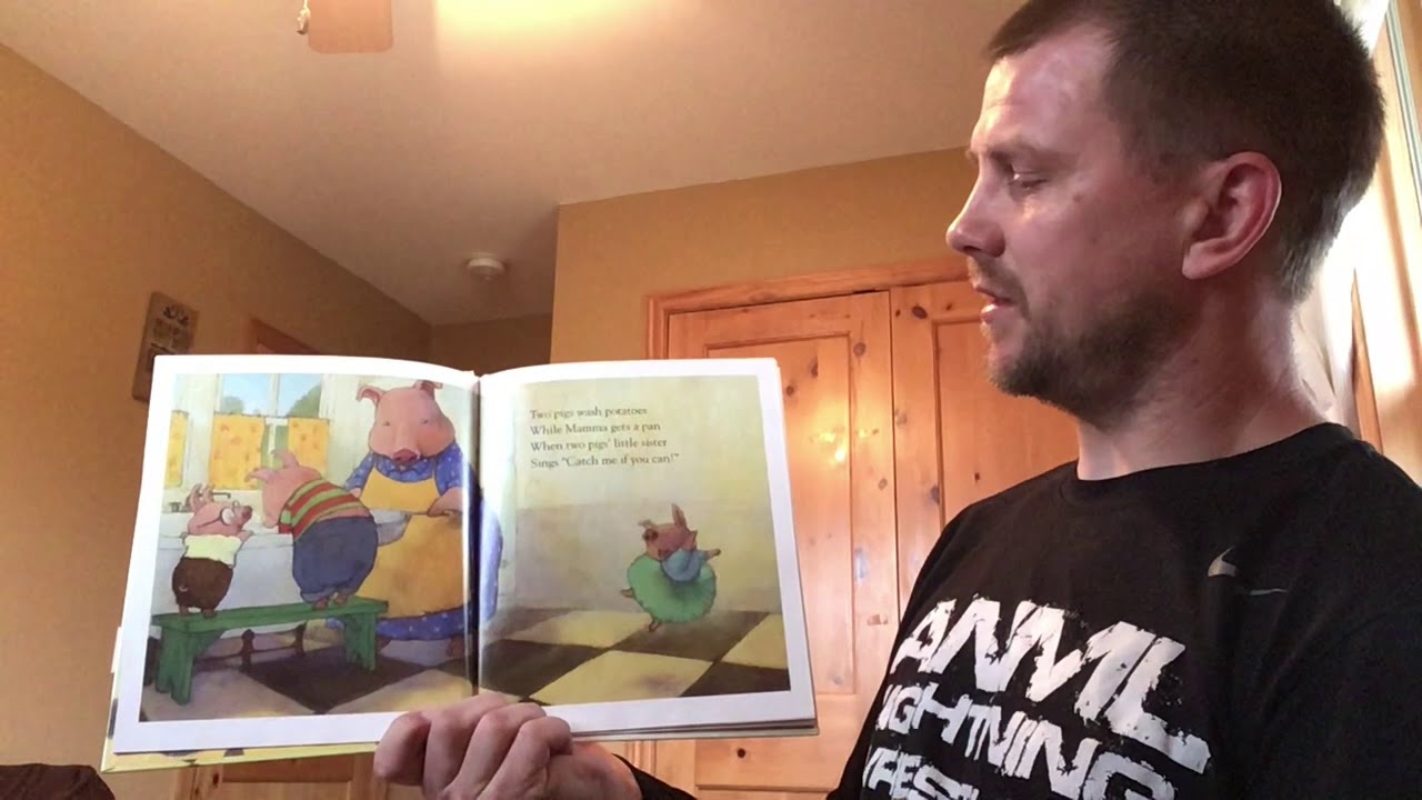 Mr. Ekert Reading "Pigs Love Potatoes" By Anika & Christopher Denise