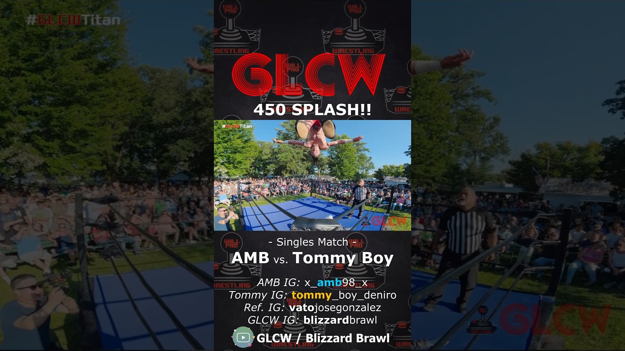 AMB TAKES FLIGHT! ✈️🔥 #GLCWtitan