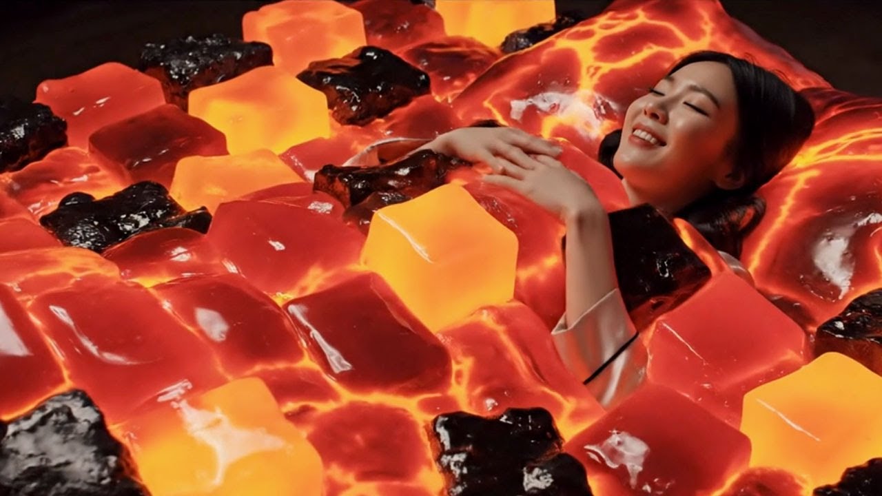 🔥 “Which Lava Bed Would You Choose? 🌋 Ultra Satisfying Relaxation ASMR”