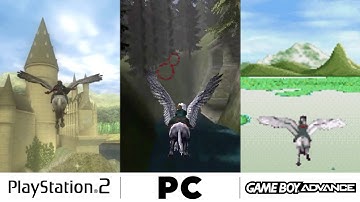 Comparing Every Version of Harry Potter and the Prisoner of Azkaban Game PC/PS2/XBOX/GameCube/GBA/