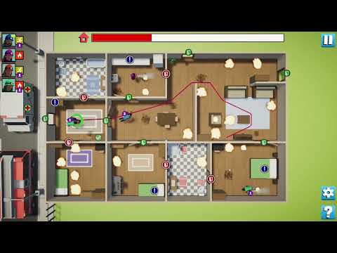 FireSquad - A fire-fighting strategy game - Trailer