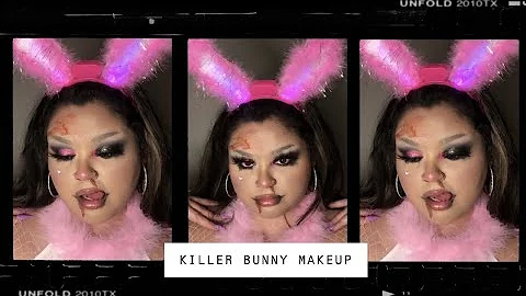 KILLER BUNNY | HALLOWEEN MAKEUP AND COSTUME