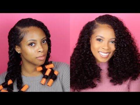 video about Clip in Hair Extension Jerry Curl
