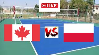 Poland Vs Canada LIVE Score UPDATE Today 2024 FIVB Volleyball Men's Nations League Match May