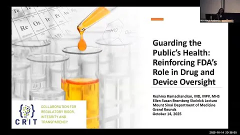 Guarding the Public's Health: Reinforcing FDA's Role n Drug and Device Oversight