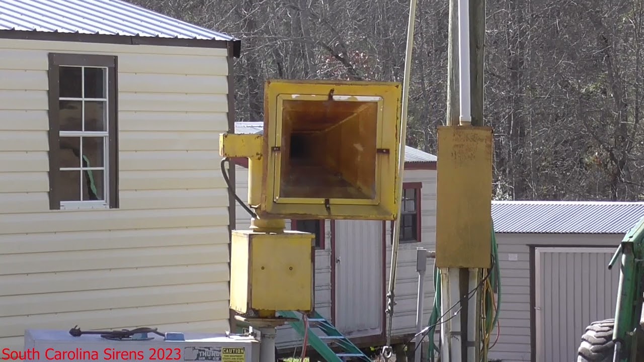 My FS&S Thunderbolt 1003 3Min Hi Lo, Alert, And Take Cover 1/14/23