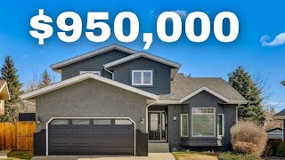 This $950,000 Home in Calgary has A MASSIVE, PRIVATE backyard!!