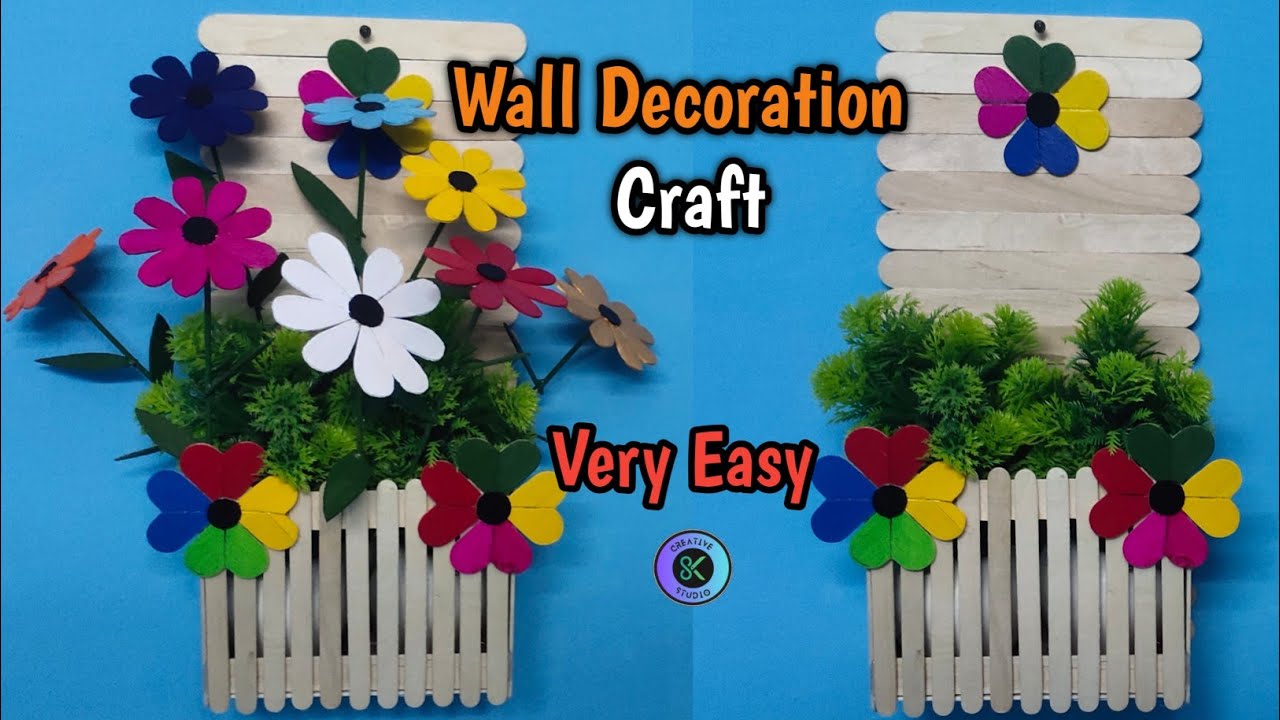 Home Decor Ideas // Diy Decoration Ideas // Unique Wooden Stick Wall