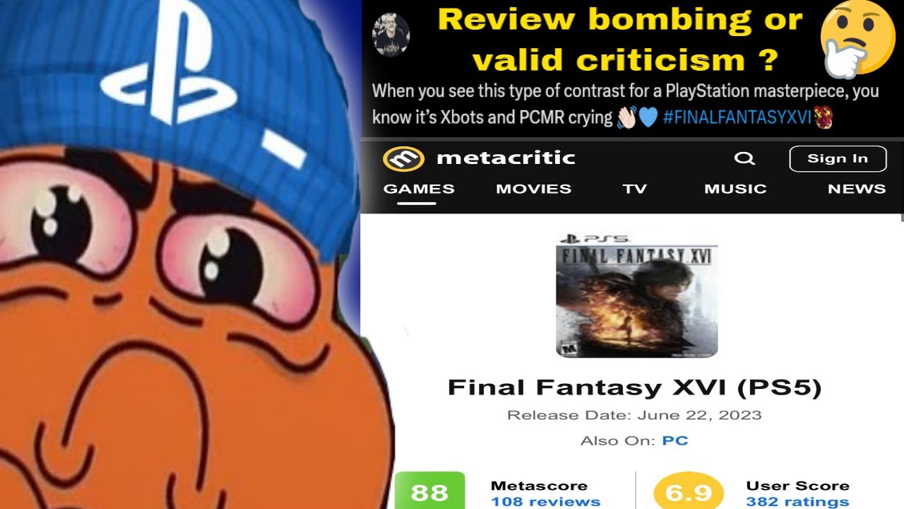 FINAL FANTASY XVI Metacritic & Review Scores