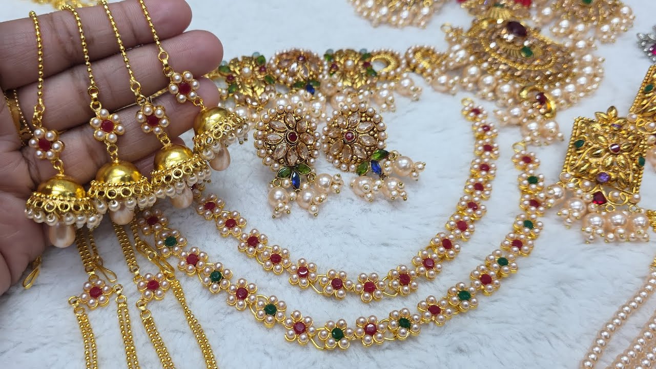 সবচেয়ে কমদামে ঈদ স্পেশাল চকার নেকলেস,লং সীতাহার,১.৫ গ্রাম গোল্ড পলিশ জুয়েলারি/Eid special jewellery