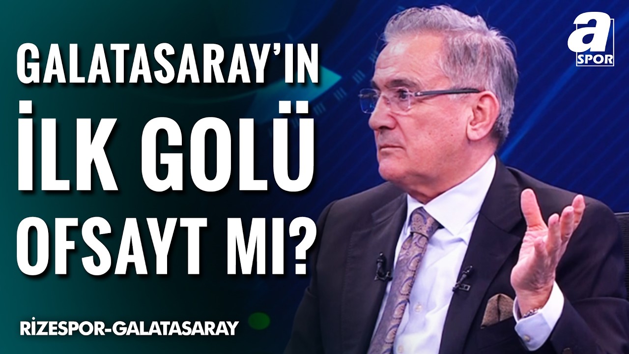 Galatasaray'ın İlk Golünde Ofsayt Var Mı? Mustafa Çulcu Tartışmalı Pozisyonları Değerlendirdi!