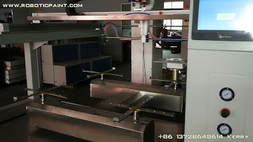 New setup five axis spray paint machine