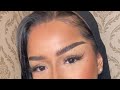 Halal non pluck baddie eyebrow tutorial