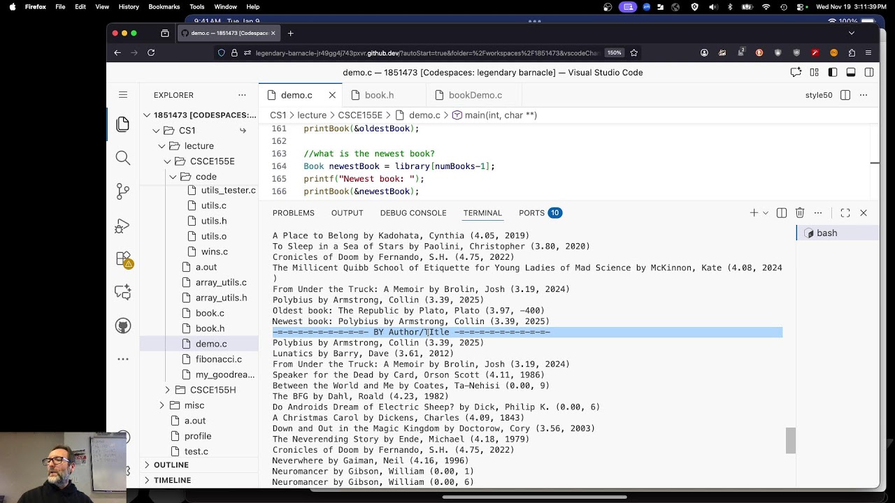 13.4 - Searching & Sorting (2025-11-19)