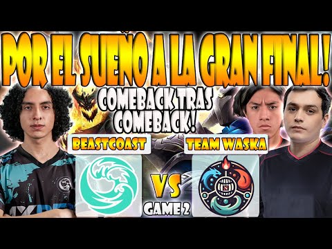 TEAM WASKA VS BEASTCOAST BO3[GAME 2]SEMIFINAL-PARKER, MATTHEW VS ALONE - PGL WALLACHIA SEASON 2 SA