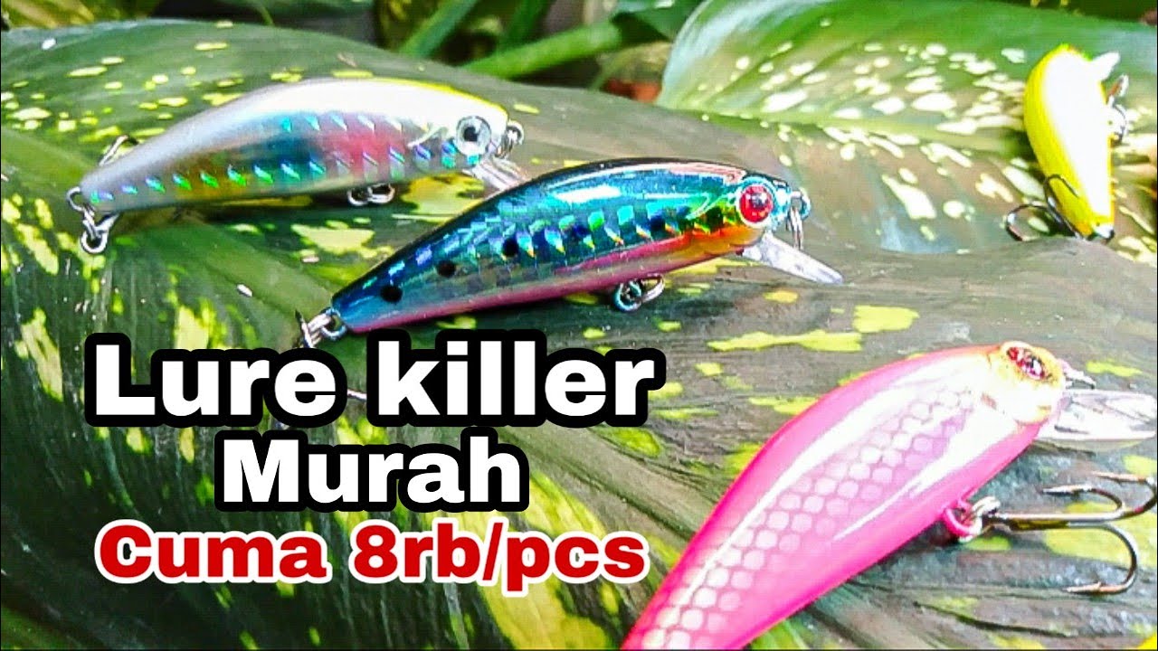 Angler pemula wajib punya |  Lure minow ultraligh super killer | murah meriah paket hemat