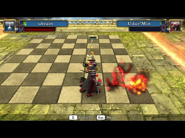 Battle vs Chess black mode 1 (start) 
