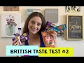 British Taste Test 2 | Tasting British Candy | Canadian Tries British Snacks | UK Taste Test |