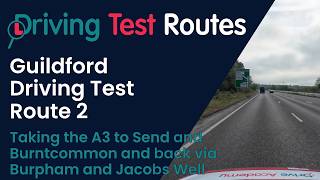 Guildford Driving Test Route 2 – UPDATED Real Test Route 2026