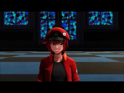 【MMDはたらく細胞】faded vs closer【Red and White Blood Cell】
