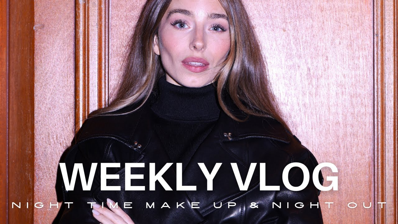 Weekly vlog: Night time make up look, birthday gifts & surprises and nights out in Paris!