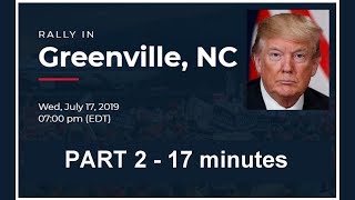 TRUMP RALLY GREENVILLE NC 17 JULY 19 P2