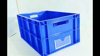 POCKET TYPE LABEL HOLDER FOR CRATES & BINS