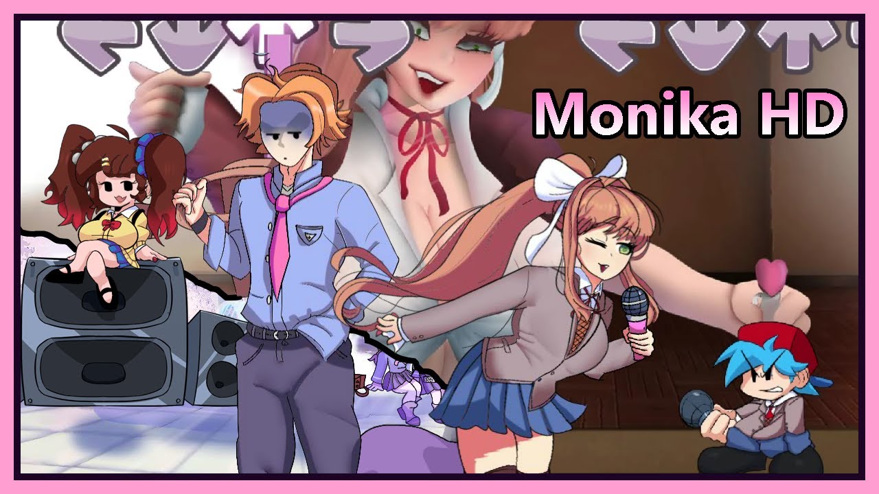 Friday Night Funkin': Monika 🔥 Play online