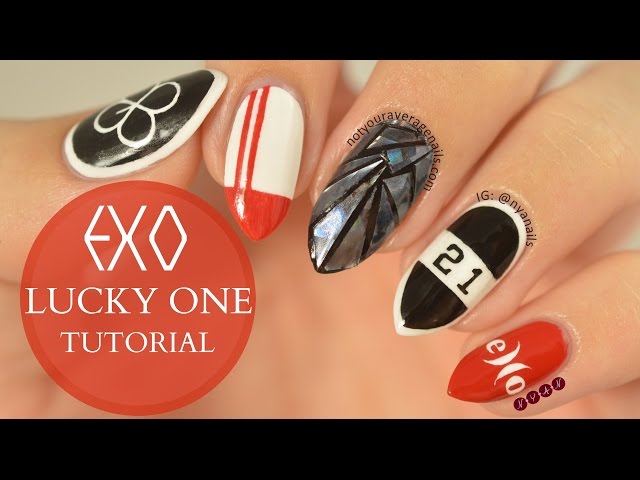 Exo-CBX Nail art Ko Ko Bop, Small Form Factor, purple, angle, text png |  PNGWing