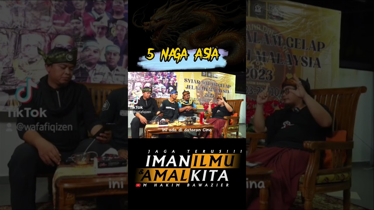 Penjelasan Syeh athoilah tentang 5 naga ghoib 