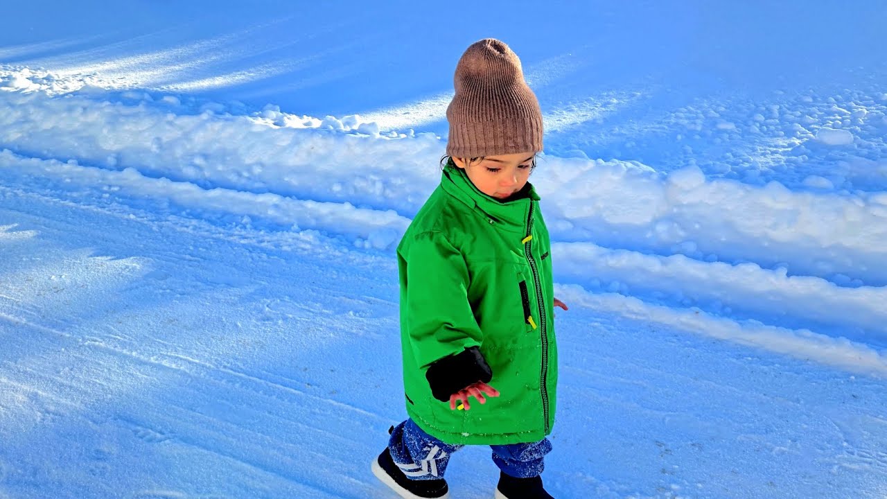 Winter Walk, with baby