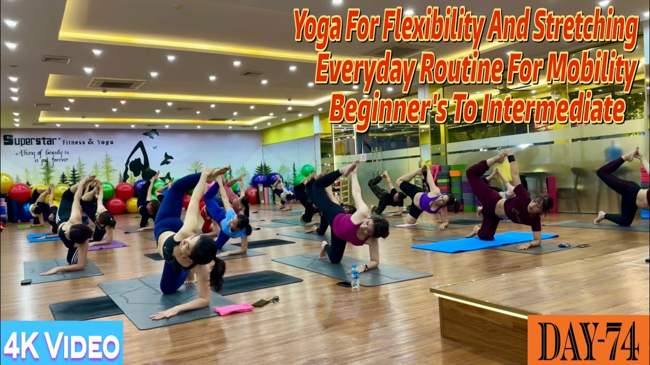 DAY-74 Yoga For Flexibility And Stretching Everyday Routine For Mobility | Master Ranjeet Singh |