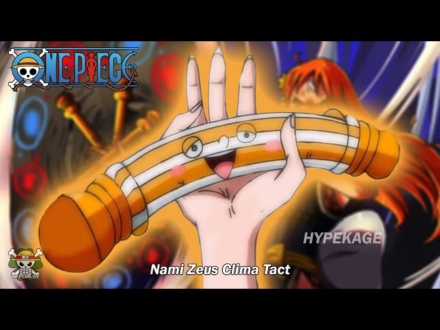 Toei Animation - Nami's Climate Baton is now more powerful than