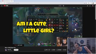 Tyler1 Reacts to When a MAN plays Lulu