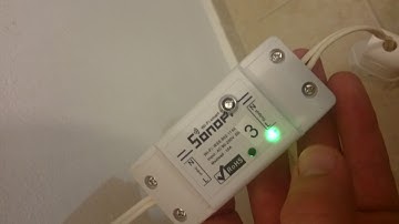 Sonoff Smart Home WiFi with DIY led light