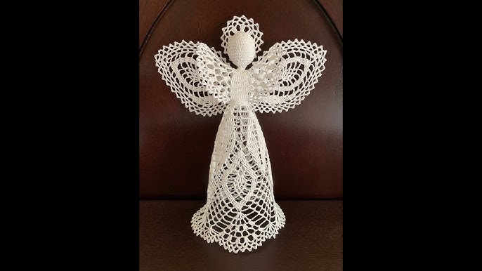 Spectacular 12” Angel Christmas Tree Topper - Crochet Tutorial #14 - YouTube spectacular-12-angel-christmas-tree-topper-crochet-tutorial-14-youtube