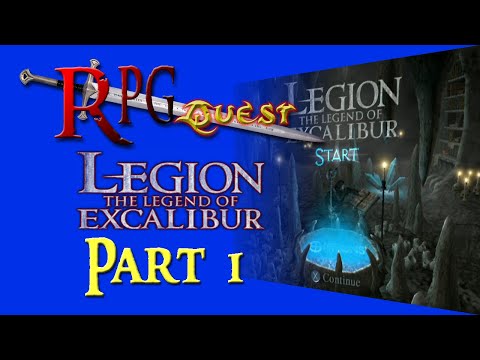 RPG Quest #329: Legion: The Legend of Excalibur (PS2) Part 1