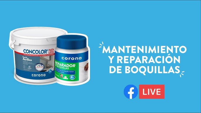 CORONA  ¿Cómo reparar el color de la boquilla? 