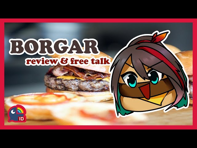 BORGARRRR!!!!!! review & free talk【 NIJISANJI ID 】のサムネイル