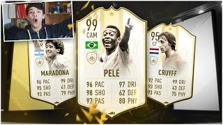 UNO DEI MIGLIORI PACK OPENING! NUOVE ICONE MOMENTI PRIME! [FIFA 19]