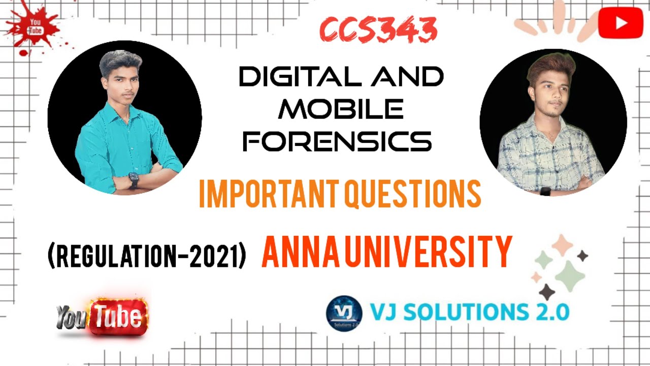 Digital and mobile forensics important questions ccs343 r 2021 