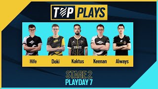 TOP PLAYS: Rainbow Six European League 2021- Stage 2 Playday 7