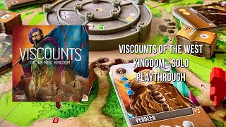 Viscounts of the West Kingdom - Solo Playthrough