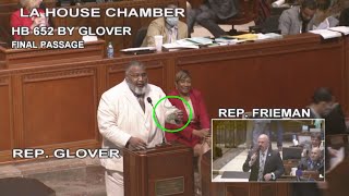 Louisiana House Rep. Glover Explains How Much 14 Grams Of Marijuana Is Before Hb652 Pes