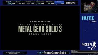 Metal Gear Solid 3 Speedrun Derusting